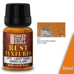 Green Stuff World    Rust Textures - LIGHT OXIDE RUST 30ml - 8435646501376ES - 8435646501376
