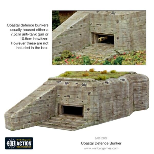 Warlord Games Bolt Action   Coastal Defence Bunker - 842010002 - 5060572500365