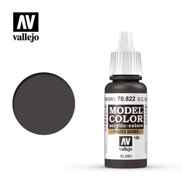 Vallejo    Model Color: German Cam Black Brown - VAL822 - 8429551708227