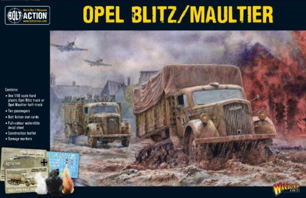Warlord Games Bolt Action   Opel Blitz/Maultier - 402012018 - 5060393707608