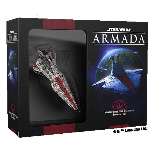 Atomic Mass Star Wars: Armada   Star Wars Armada: Republic Venator-class Star Destroyer - FFGSWM41 - 841333112547