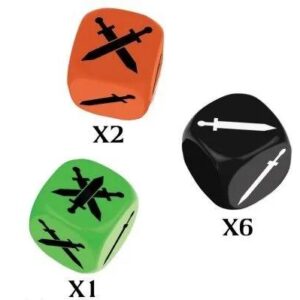 Mantic Firefight   Firefight Command Dice Pack - MGFFM103 - 5060924980579