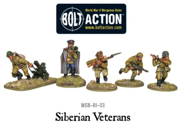 Warlord Games Bolt Action   Siberian Veterans - WGB-RI-03 - 5060200845790