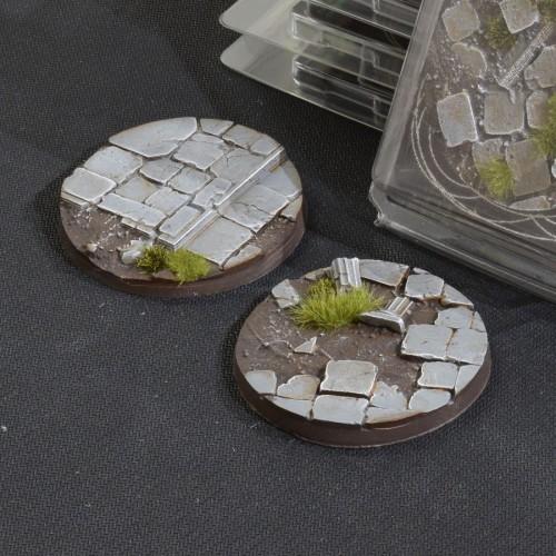 Gamers Grass    Battle Ready: Temple Bases Round 60mm (x2) - GGB-TR60 - 738956789204