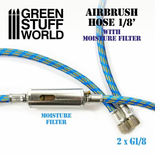 Green Stuff World    Airbrush Fabric Hose with Humidity Filter - 8436574509588ES - 8436574509588