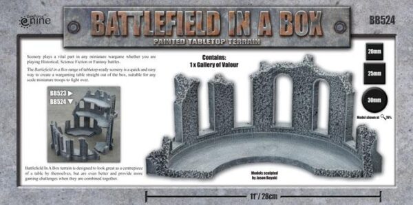 Gale Force Nine    Gothic Battlefields: Gallery of Valour - BB524 - 9420020216532