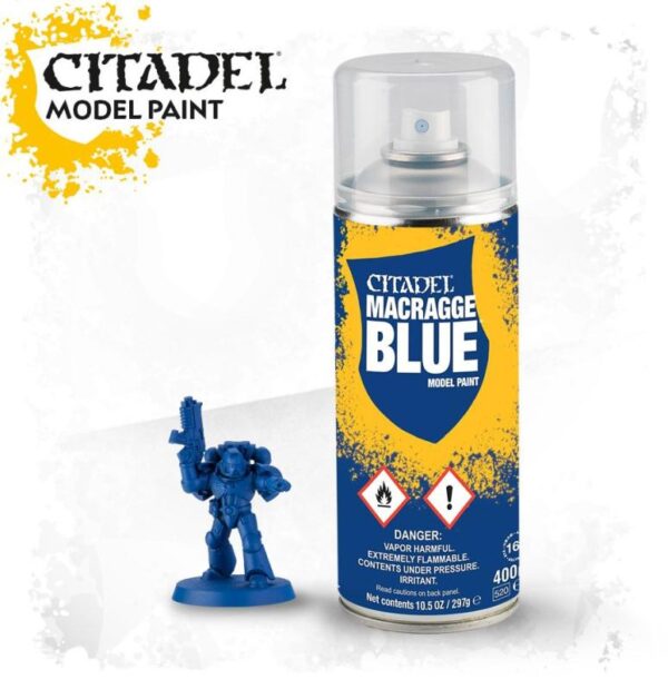 Games Workshop    GW Spray: Macragge Blue - 99209999095 - 5011921175345
