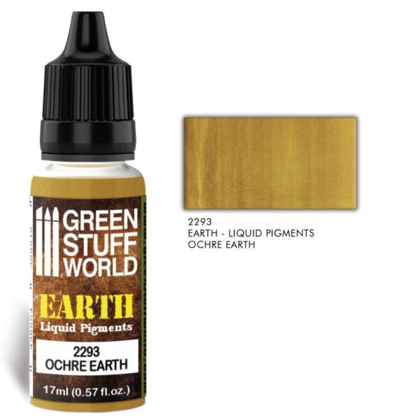 Green Stuff World    Liquid Pigments OCHRE EARTH - 8436574506525ES - 8436574506525