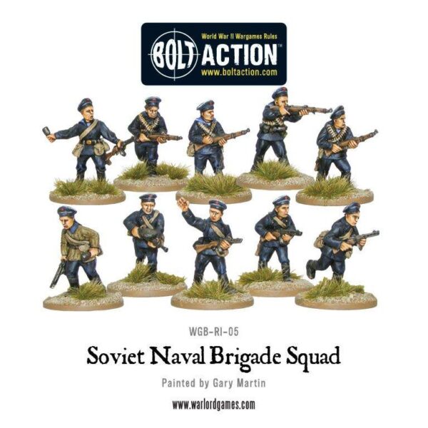 Warlord Games Bolt Action   Soviet Naval Brigade Squad - WGB-RI-05 - 5060393701118