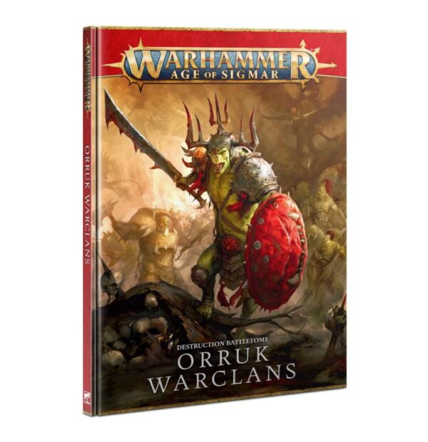 Games Workshop Age of Sigmar   Battletome: Orruk Warclans - 60030209012 - 9781839064654