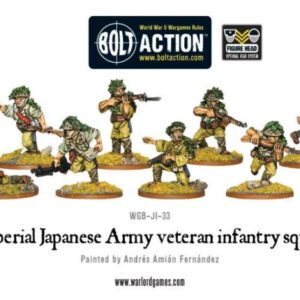 Warlord Games Bolt Action   Japanese Veteran infantry squad - 402216003 - 5060572501331