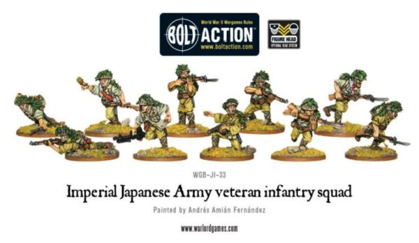 Warlord Games Bolt Action   Japanese Veteran infantry squad - 402216003 - 5060572501331
