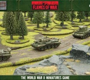 Gale Force Nine    Flames of War: Rural Roads (6 x 1ft roads) - BB117 - 9420020215276