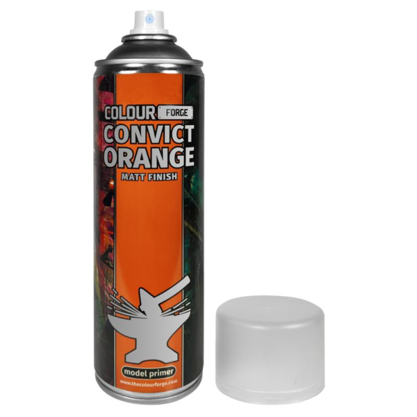 The Colour Forge    Colour Forge Spray: Convict Orange  (500ml) - TCF-SPR-026 - 5060843101949