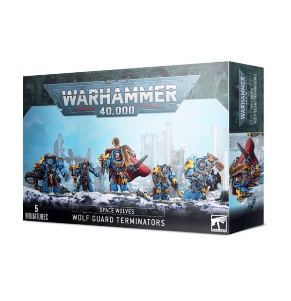 Games Workshop Warhammer 40,000   Wolf Guard Terminators - 99120101345 - 5011921149148