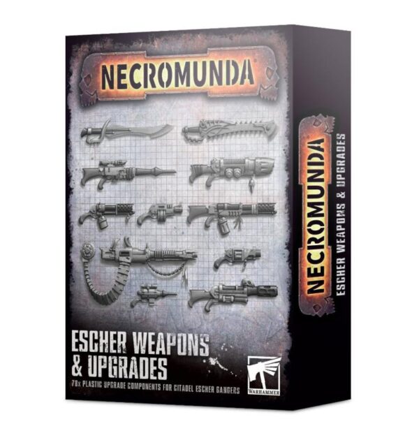 Games Workshop Necromunda   Necromunda: Escher Weapons & Upgrades - 99120599026 - 5011921139392