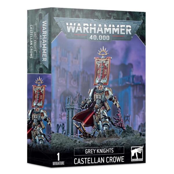 Games Workshop Warhammer 40,000   Grey Knights: Castellan Crowe - 99120107015 - 5011921143016