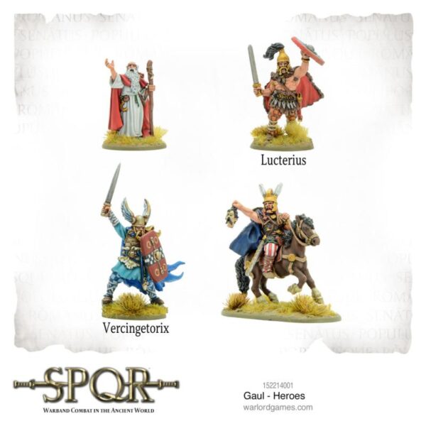 Warlord Games SPQR   SPQR: Gaul Heroes - 152214001 - 5060572504417