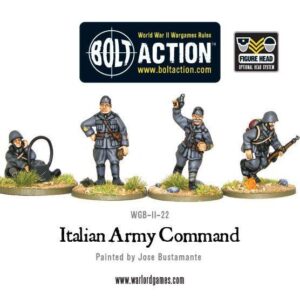 Warlord Games Bolt Action   Italian Army HQ - WGB-II-22 - 5060200849545