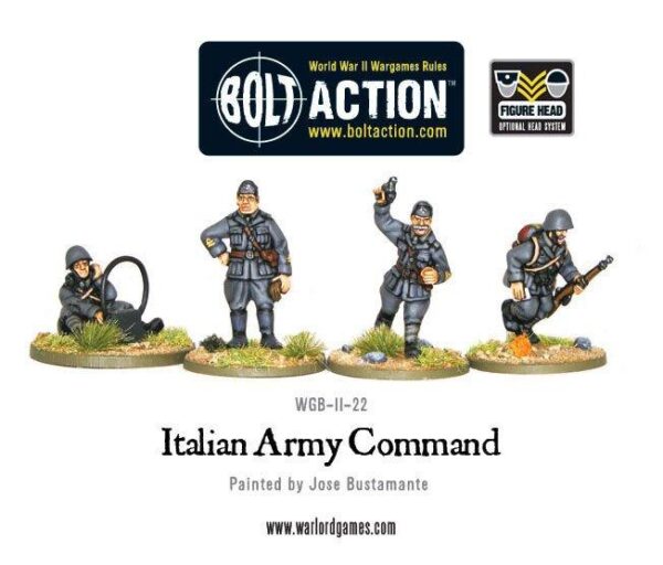Warlord Games Bolt Action   Italian Army HQ - WGB-II-22 - 5060200849545