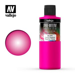 Vallejo    AV Vallejo Premium Color - 200ml - Candy Magenta - VAL63075 - 8429551630757