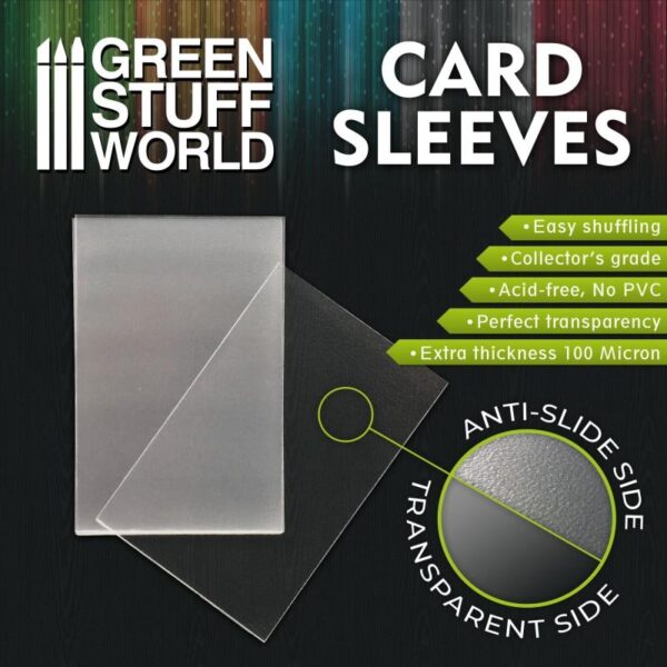 Green Stuff World    Card Sleeves - Standard 64x89mm - 8436574508703ES - 8436574508703