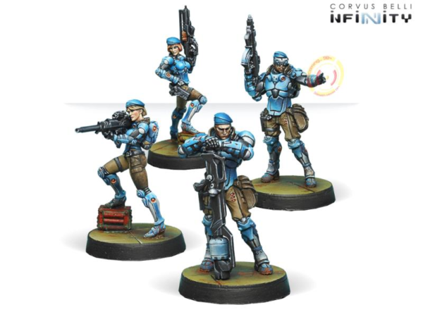 Corvus Belli Infinity   Fusiliers (box of 4) - 280274-0492 - 2802740004922