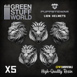 Green Stuff World    Lion Helmets - 5904873422400ES - 5904873422400