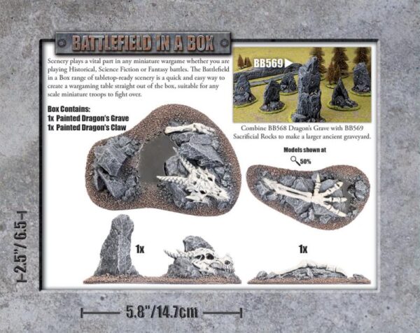 Gale Force Nine    Battlefield in a Box: Dragon's Grave - BB568 - 9420020239791