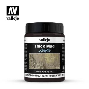 Vallejo    Vallejo Weathering Effects 200ml - Russian Thick Mud - VAL26808 - 8429551268080
