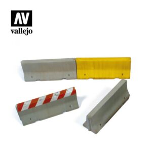 Vallejo    Vallejo Scenics - 1:35 Concrete Barriers - VALSC214 - 8429551984843