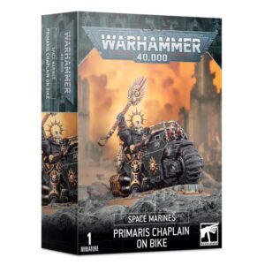 Games Workshop Warhammer 40,000   Primaris Space Marines Chaplain on Bike - 99120101273 - 5011921135202