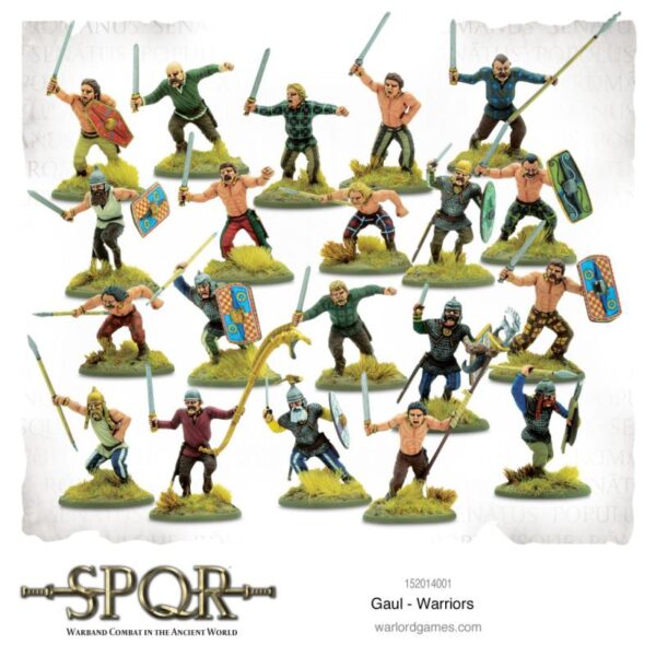 Warlord Games SPQR   SPQR: Gaul Warriors - 152014001 -