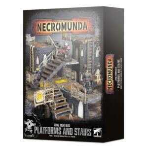 Games Workshop Necromunda   Necromunda: Zone Mortalis Platforms & Stairs - 99120599015 - 5011921131419