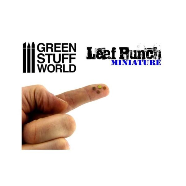 Green Stuff World    Miniature Leaf Punch GREY - 8436554363001ES - 8436554363001