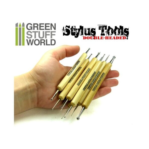 Green Stuff World    8x Sculpting STYLUS tool set - 8436554363353ES - 8436554363353