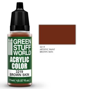 Green Stuff World    Acrylic Color BROWN SKIN - 8435646505794ES - 8435646505794