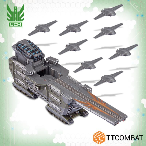 TTCombat Dropzone Commander   Ferrum Drone Base - TTDZR-UCM-020 - 5060880910849