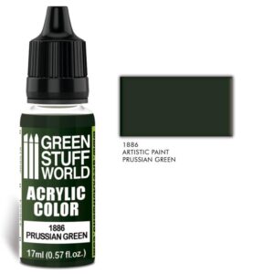 Green Stuff World    Acrylic Color PRUSSIAN GREEN - 8436574502459ES - 8436574502459