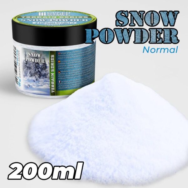 Green Stuff World    Model SNOW Powder Normal 200ml - 8435646506890ES - 8435646506890