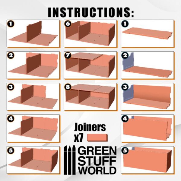 Green Stuff World    Modular Set 3x Drawers - 8436574505290ES - 8436574505290