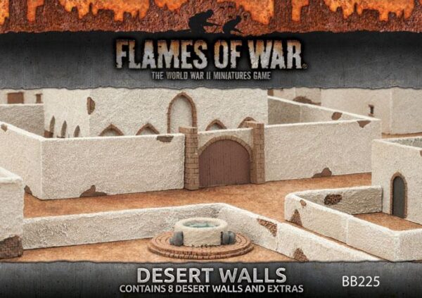 Gale Force Nine    Flames of War: Desert Walls - BB225 - 9420020235748