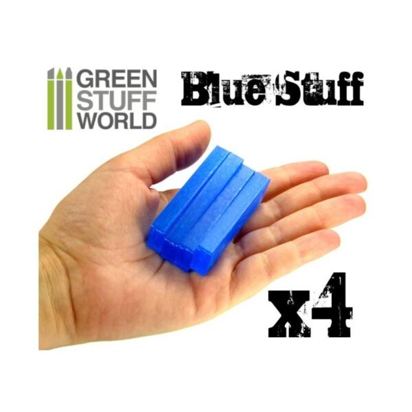 Green Stuff World    Blue Stuff Mold (4 reusable bars) - 8436554365142ES - 8436554365142