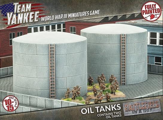 Gale Force Nine    Team Yankee: Oil Tanks - BB190 - 9420020229822