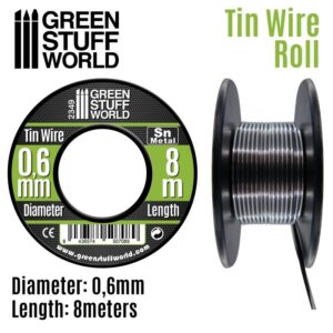 Green Stuff World    Flexible tin wire roll 0.6mm - 8436574507089ES - 8436574507089