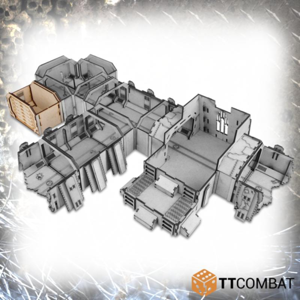 TTCombat    Fortified Bunker Airlocks - TTSCW-SFG-084 - 5060570137174