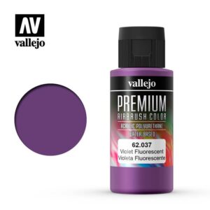 Vallejo    Premium Color 60ml: Fluorescent Violet - VAL62037 - 8429551620376