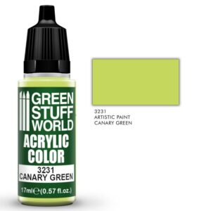 Green Stuff World    Acrylic Color CANARY GREEN - 8435646505916ES - 8435646505916