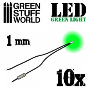 Green Stuff World    LED Lights Green - 1mm - 8436554364121ES - 8436554364121