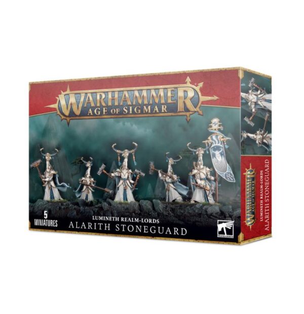 Games Workshop Age of Sigmar   Lumineth Realm-lords Alarith Stoneguard - 99120210055 - 5011921179558